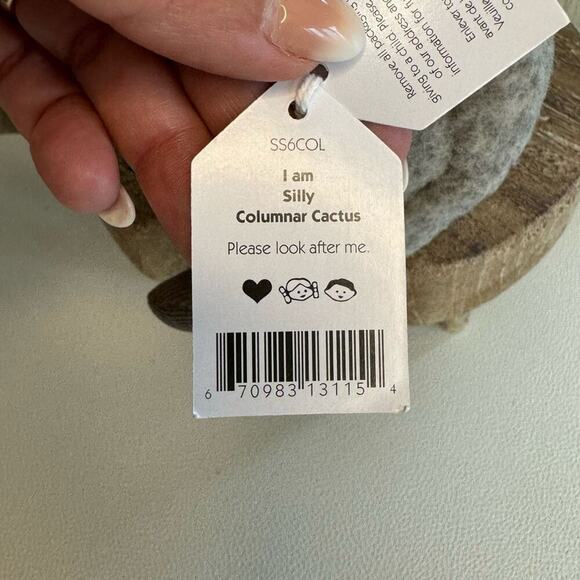 Jellycat Columnar Cactus Silly Succulent NEW Collectible FAST SHIPPING - Picture 7 of 7